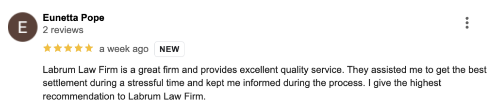 Client Review - Brentwood